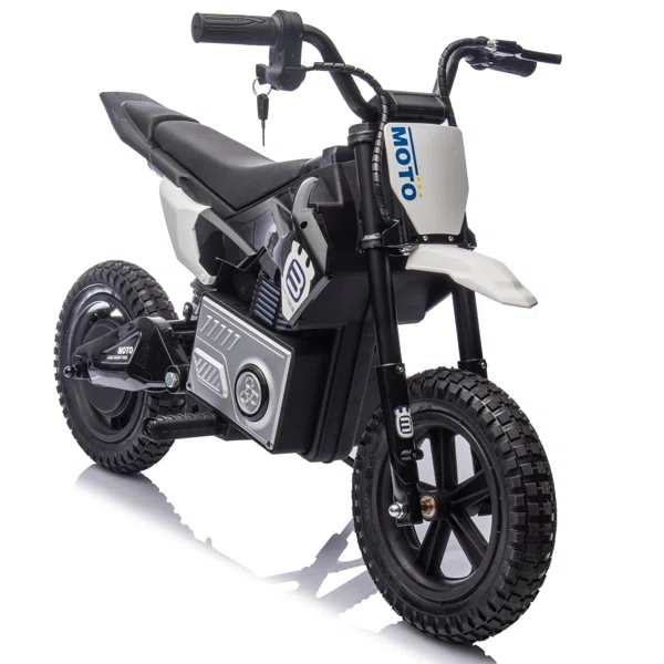 200W Kids Ride-On Electric Dirt Bike, 5-12 Age - Image 3