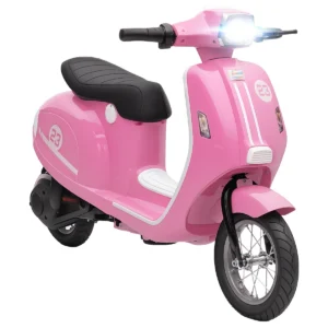 24V Kids Motorcycle, Electric Motorcycle with 250W Motor, 6-16km/h, 7AH Batteries, 12" Inflatable Tires and Rear Suspension